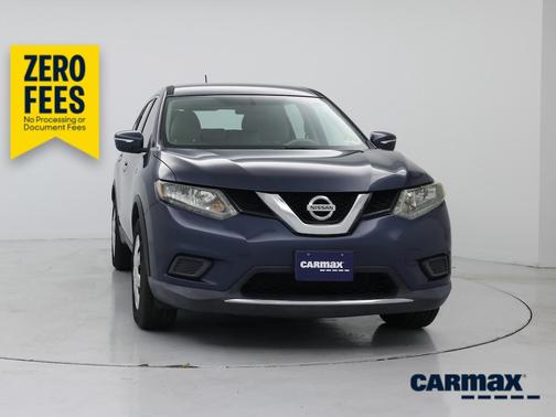 Blue 2015 Nissan Rogue S