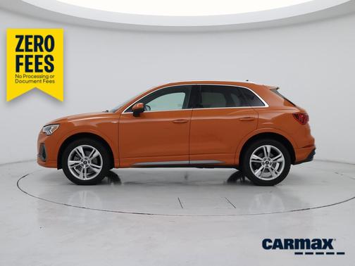 Orange 2022 Audi Q3 S-Line Premium Plus