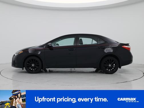 Black 2014 Toyota Corolla S Plus