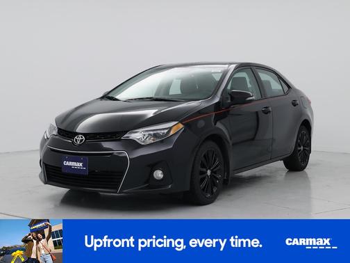 Black 2014 Toyota Corolla S Plus