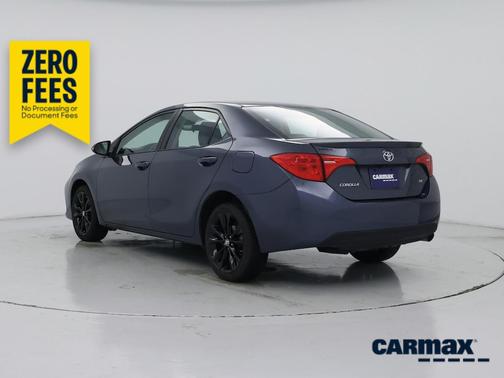 Blue 2017 Toyota Corolla SE