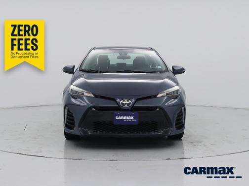 Blue 2017 Toyota Corolla SE