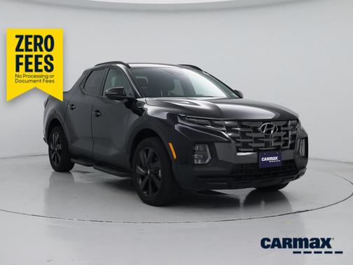 Black 2024 Hyundai SANTA CRUZ Night