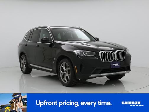 Black 2022 BMW X3 XDrive30i