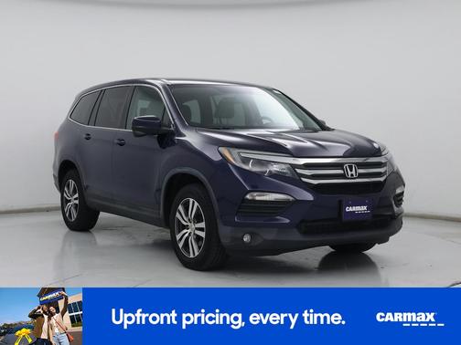 Blue 2017 Honda Pilot EX