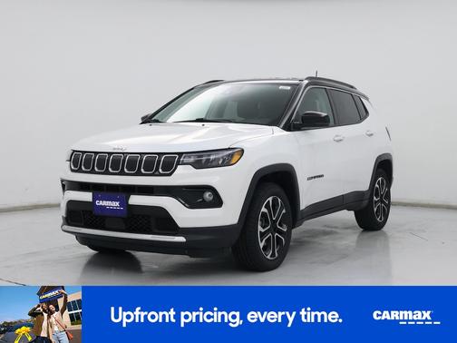White 2022 Jeep Compass Limited
