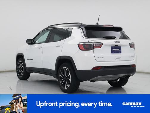White 2022 Jeep Compass Limited