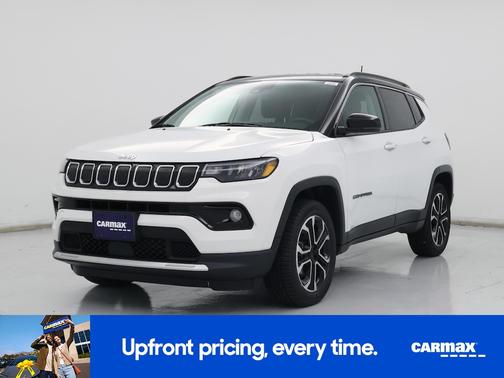 White 2022 Jeep Compass Limited
