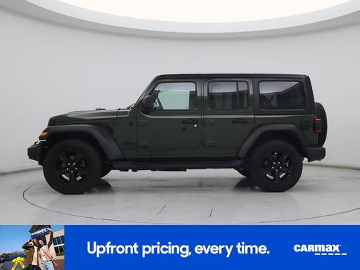 Green 2022 Jeep Wrangler Unlimited Sport Altitude