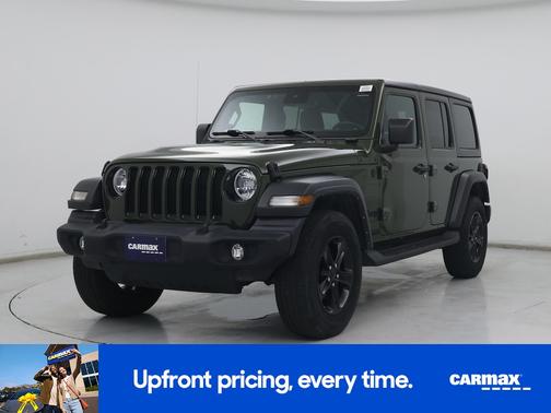 Green 2022 Jeep Wrangler Unlimited Sport Altitude