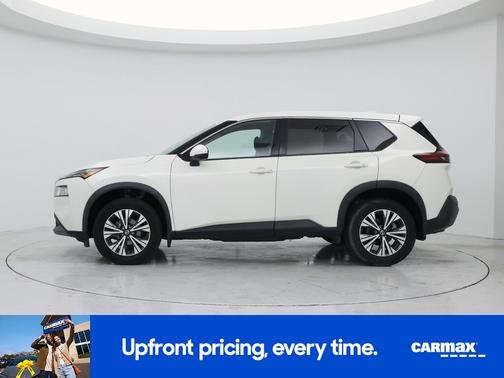 White 2021 Nissan Rogue SV