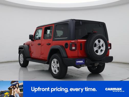 Red 2023 Jeep Wrangler Unlimited Sport S