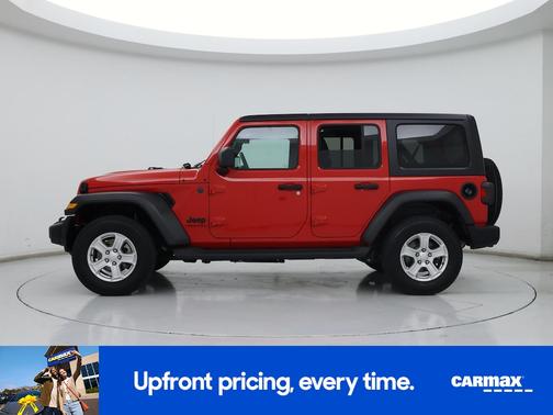Red 2023 Jeep Wrangler Unlimited Sport S