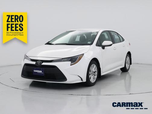 White 2023 Toyota Corolla LE
