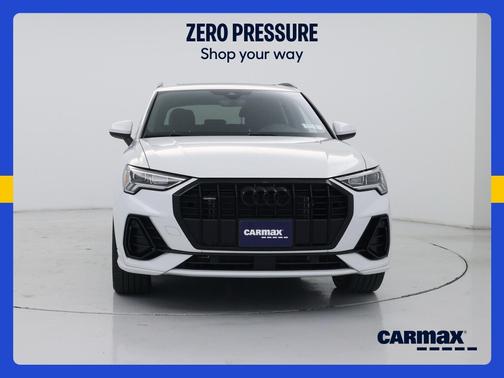 White 2023 Audi Q3 S-Line Premium