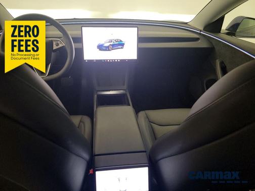 Blue 2024 Tesla Model 3 Long Range