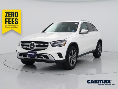 White 2020 Mercedes-Benz GLC 300