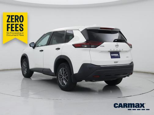White 2021 Nissan Rogue S