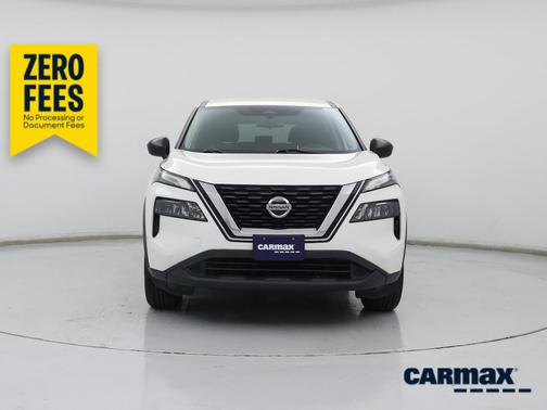 White 2021 Nissan Rogue S