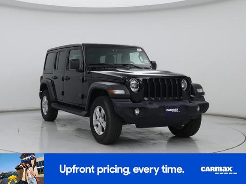 Black 2022 Jeep Wrangler Unlimited Sport S