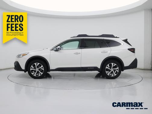 White 2022 Subaru Outback Touring