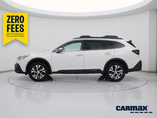 White 2022 Subaru Outback Touring