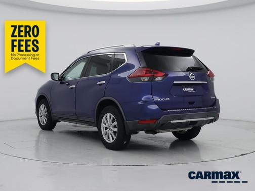 Blue 2020 Nissan Rogue SV