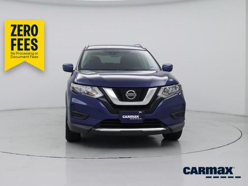 Blue 2020 Nissan Rogue SV