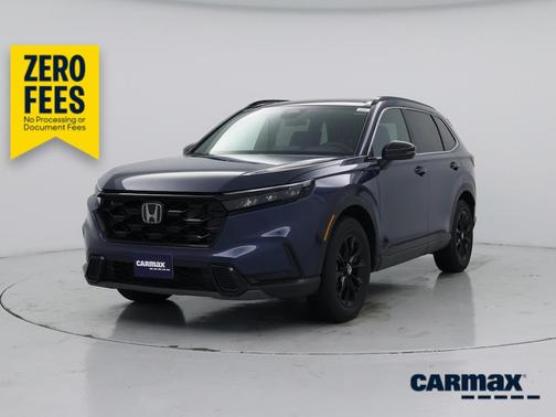 Blue 2025 Honda CR-V Hybrid Sport