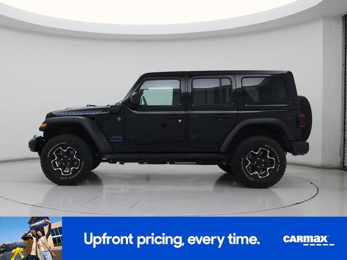 Black 2023 Jeep Wrangler 4xe Unlimited Rubicon