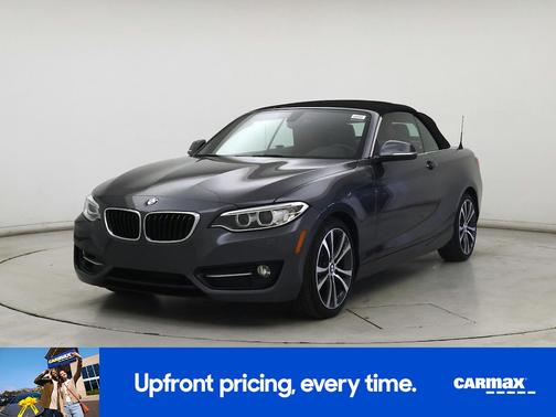 Gray 2016 BMW 228 XI