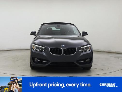Gray 2016 BMW 228 XI