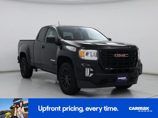 Black 2022 GMC Canyon Elevation