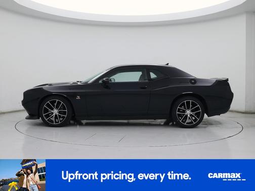 Black 2015 Dodge Challenger R/T Scat Pack
