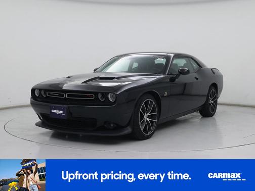 Black 2015 Dodge Challenger R/T Scat Pack