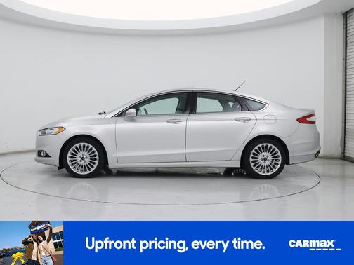 Silver 2014 Ford Fusion Titanium