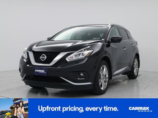 Black 2017 Nissan Murano Platinum