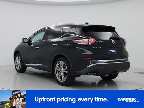 Black 2017 Nissan Murano Platinum