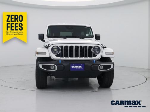 White 2024 Jeep Wrangler 4xe Sahara