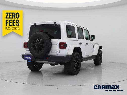 White 2024 Jeep Wrangler 4xe Sahara