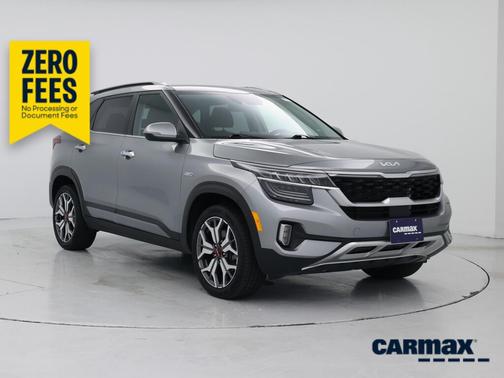 Gray 2023 Kia Seltos SX