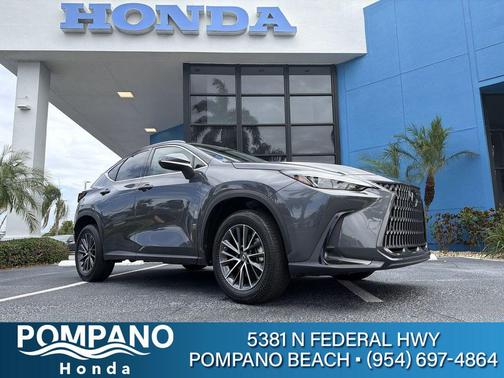 Cloudburst Gray 2023 Lexus NX 350h Premium