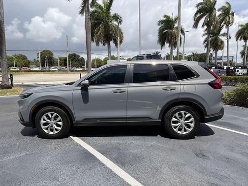 Gray 2025 Honda CR-V LX AWD
