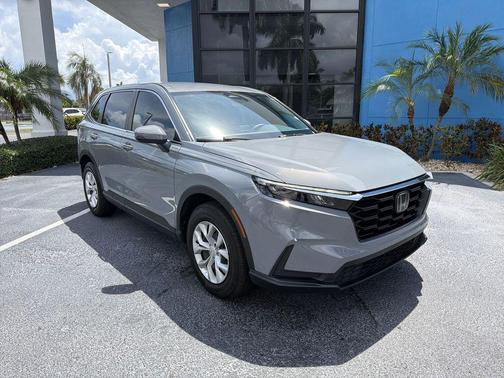 Gray 2025 Honda CR-V LX AWD