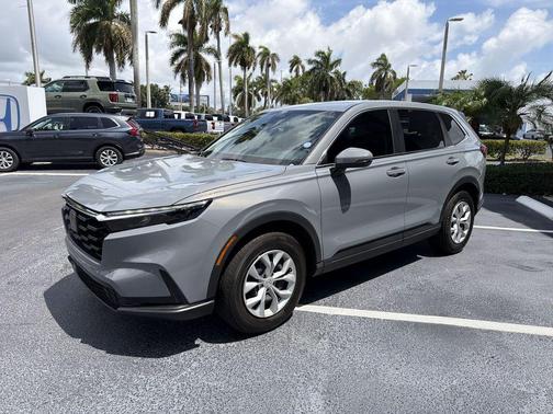 Gray 2025 Honda CR-V LX AWD