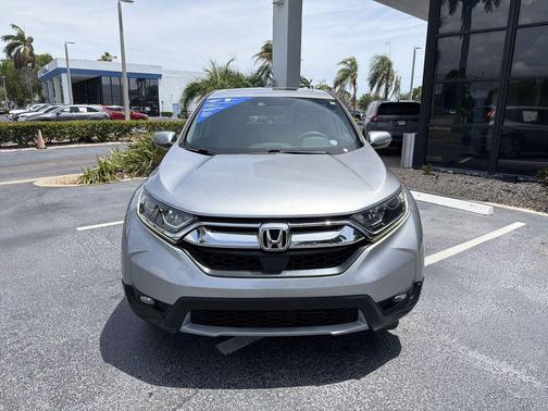 Gray 2018 Honda CR-V EX
