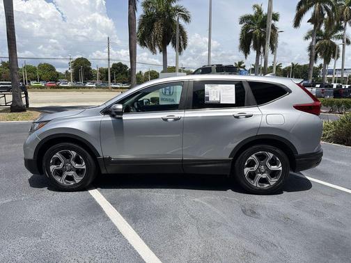 Gray 2018 Honda CR-V EX