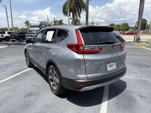 Gray 2018 Honda CR-V EX