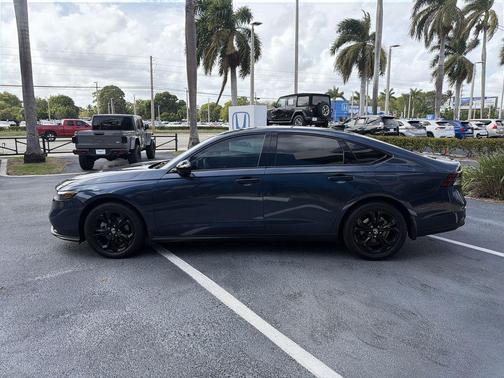 Canyon River Blue Metallic 2025 Honda Accord SE