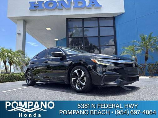 Crystal Black Pearl 2022 Honda Insight EX
